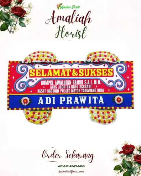 Papan Bunga Ucapan Selamat Blahkiuh